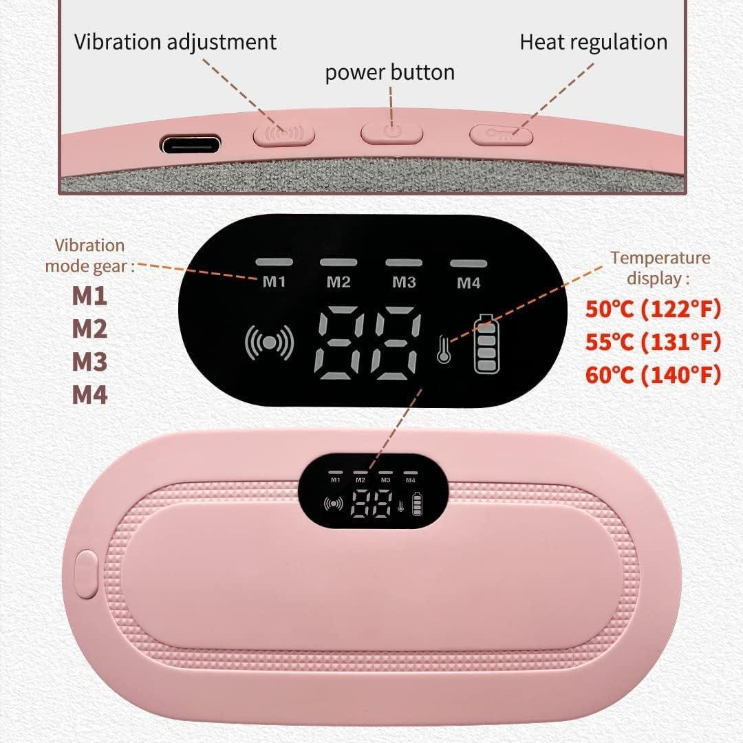 Portable Cordless Heating Pad For Mensural Pain Relief