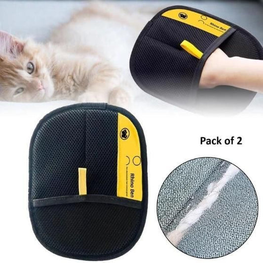 Pet Hair Removal Gloves – Easy Grooming & Fur Cleaning for Dogs & Cats