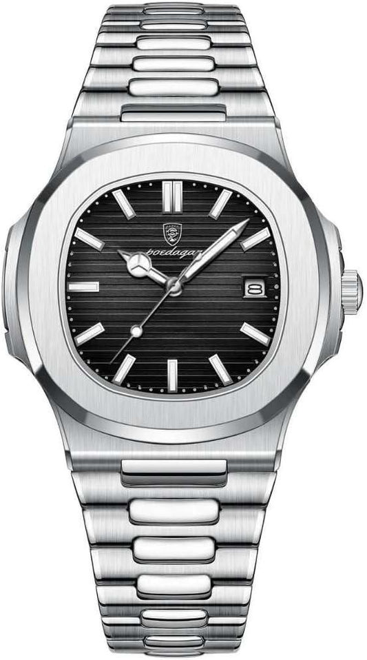 Stainless Steel Luxury Watch